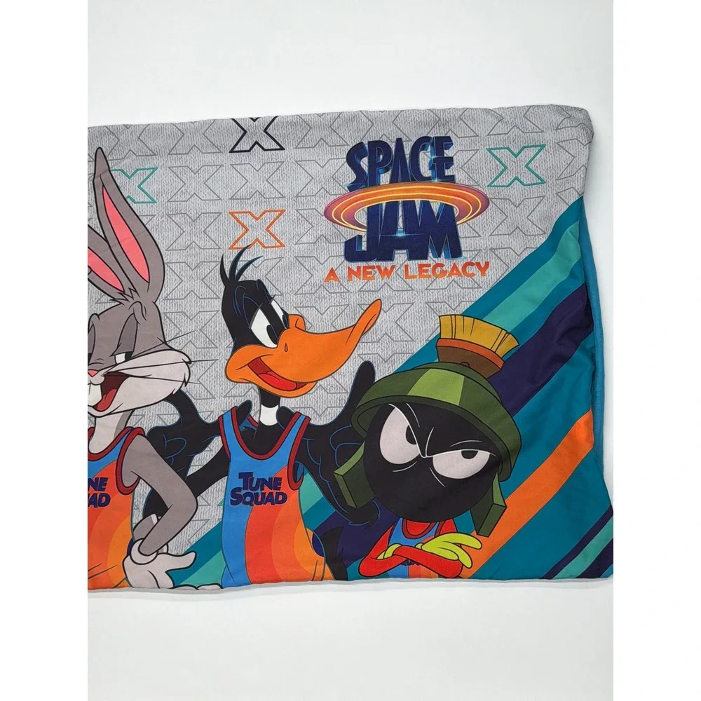 Space Jam A New Legacy LeBron James Tune Squad Kids Body Pillow Cover 20x54 Blue